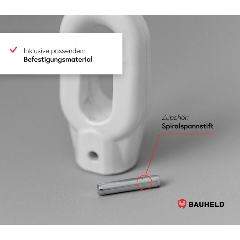 BAUHELD® Awning Eyelet Plastic [Made in Germany] – Bracket for