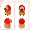 MeYuxg Capybara Cuddly Toy, 22 cm Capybara Plush Toy with