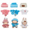 3 Sets Clothes for 17cm Doll，17cm Doll Clothes Outfit Set