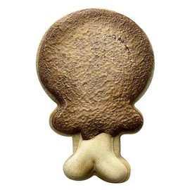 LILIAO Thanksgiving Turkey Leg Cookie Cutter - 2.7 x 3.9 inches - Stainless Steel