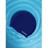 COPOZZ Adult Swim Caps, Silicone Waterproof Comfy Bathing Cap Swimming