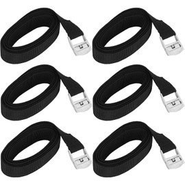Duokon Correa de Sujeción, Conector de Equipaje Correas de Amarre de Alta Resistenci con Hebilla Ajustable Correas de Equipaje Accesorios de Viaje para conectar tu Equipaje