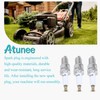 Atunee BPR4ES Spark Plug, 3PCS Spark Plug for Honda Motorcycle