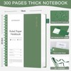 EMSHOI Notebook B5, Notepad with 300 Pages/150 Sheets, 100 G/m²