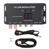 TV Link Modulator Adjustable Support PAL NTSC AV to RF
