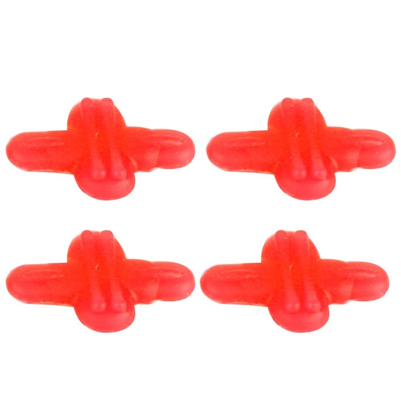 4PCS Rubber Archery Shock Absorber Bow Stabilizer Reduce Noise Vibration