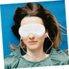 NOLITOY 1Pc Silk Sleeping Eye Mask Comfortable Breathable Blindfold for