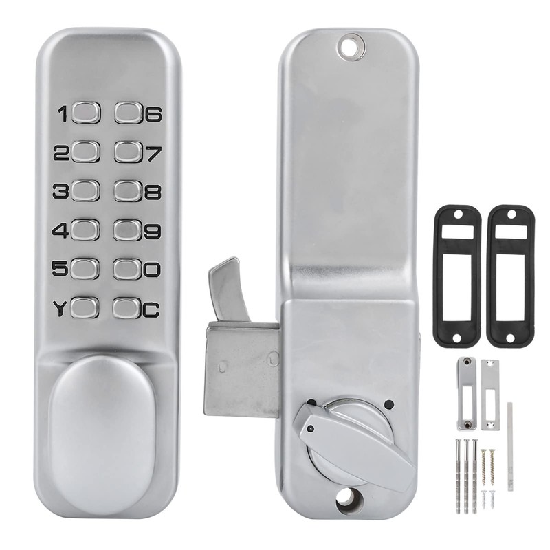 Keyless Lock, Mechanical, Easy Operation, 1-11 Digit Smart Lock, Door