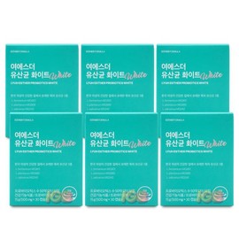 Esther Formula Yeo Esther Lactobacillus White 6 cans/SH / 에스더포뮬러 여에스더 유산균 화이트 6통/SH