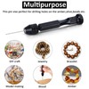 Mudder 57 Pieces Micro Hand Drill Bits Set with Pin