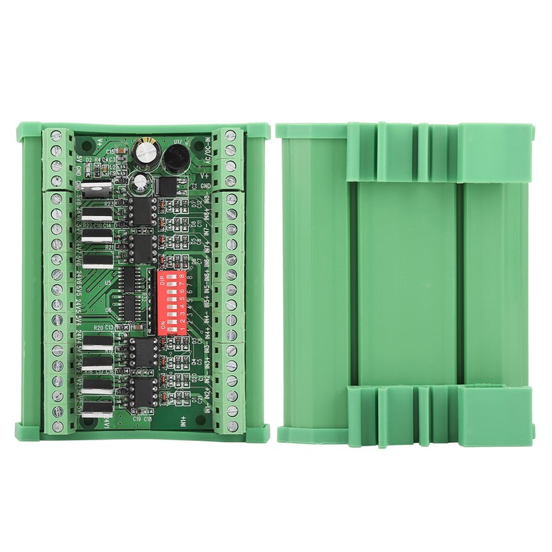 8-Channel NPN/PNP to NPN 5V/24V SquareWave Signal Conversion Module Level