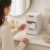Mini 3-Drawer Desk Organizer for Small Items – Compact Storage