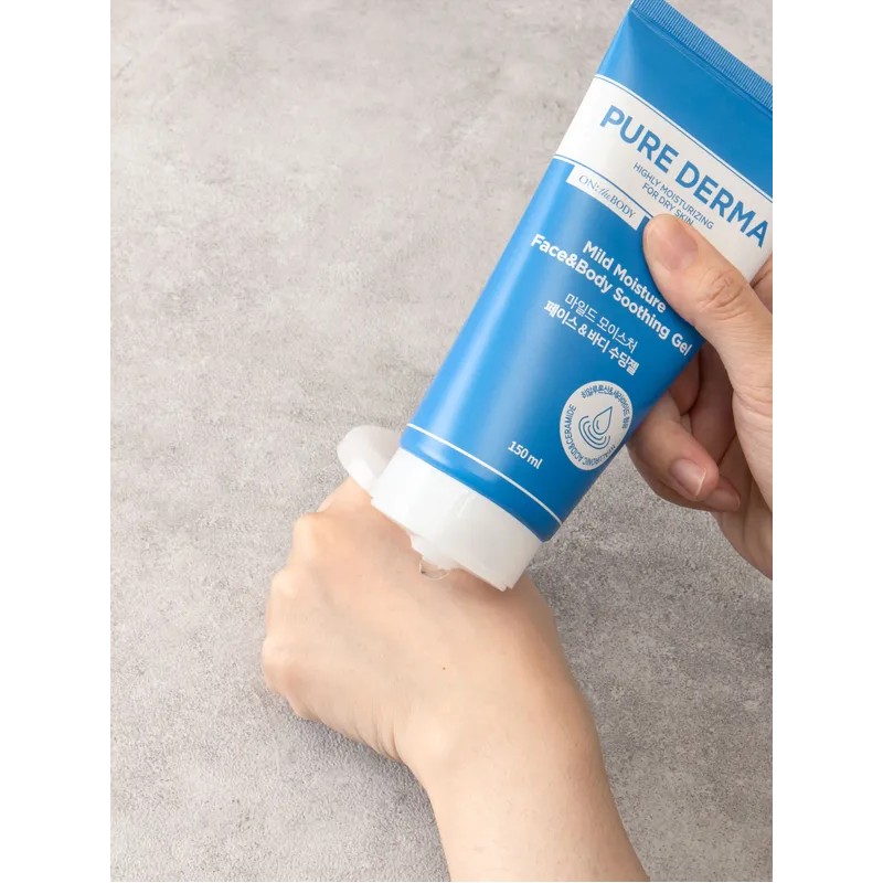 온더바디 On the Body Pure Derma Mild Moisture Face &