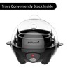 Brentwood Appliances Electric Egg Cooker with Auto Shutoff (Black)