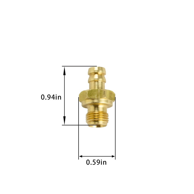 KELKONG 308452002 Pressure Washer Chemical Soap Injector Kit for Troy-Bilt