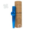 Fartime Blue Exquisite Aluminum Alloy Kazoo With 5 Kazoo Flute