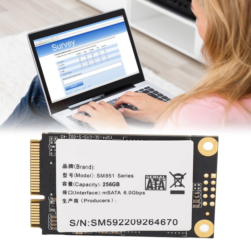 MSATA SSD 500MB/S Read Speed 450MB/S Write Speed High Speed