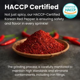 Asiatic Dishes Premium Gochugaru Korean Red Pepper Flakes - 100% Asian Sun-Dried Chili Flake for Kimchi, Stews, and Versatile Cooking - 1LB Pack