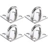 ZOYUBS Pad Eye Plate Square Pad Eye Square Eye Plate