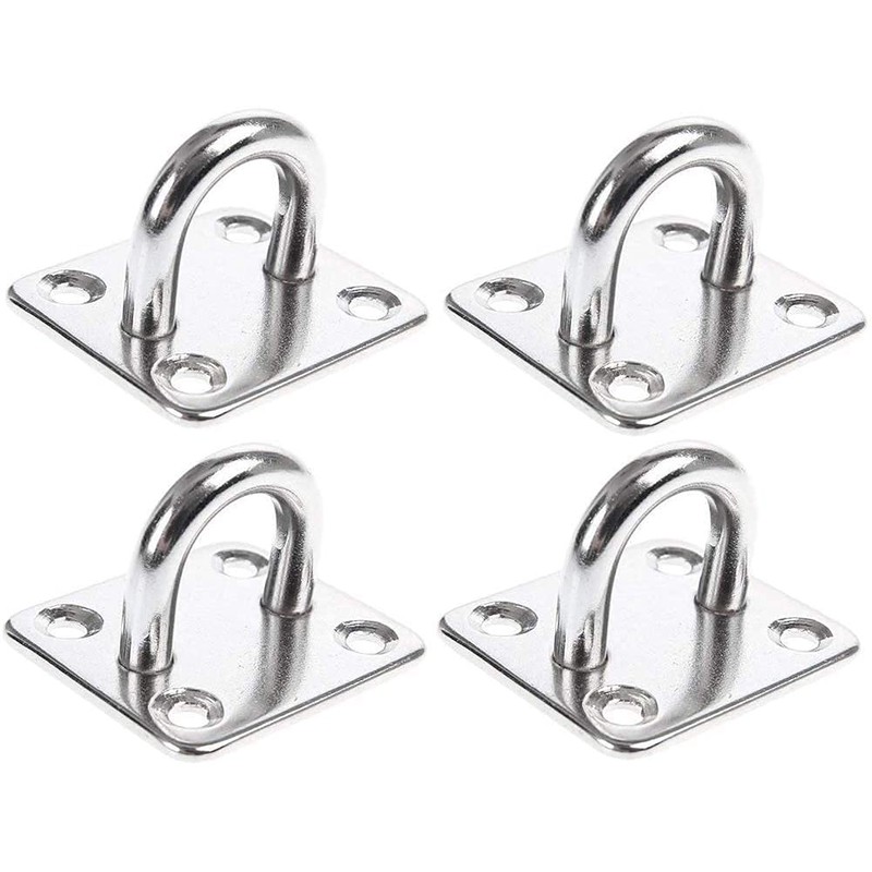 ZOYUBS Pad Eye Plate Square Pad Eye Square Eye Plate