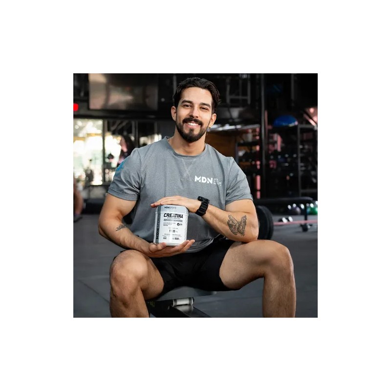 Creatina Monohidratada En Polvo Alta Pureza 500g Mdn Sports