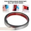 LINXIU Stainless Steel Molding Trim, Brushed Metal Trim, Peel and