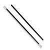 Karat C9035 5mm 9" Jumbo Straws Poly Wrapped - Black