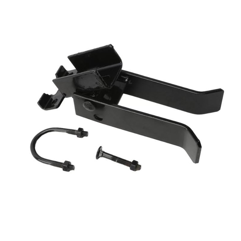 Black Chain Link Fence Commercial Single Gate Latch for 2