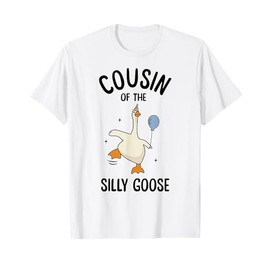 Cousin Of The Silly Goose First Birthday Family Matching T-Shirt