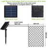 Solar Led Net Lights,9.8ft x 6.6ft 200 LEDs Net Mesh