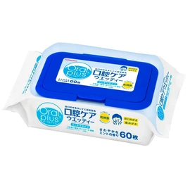 Wakodo Oral Plus Oral Plus Oral Care Wetti, 60 Sheets