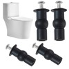 Universal Toilet Seat Blind Hole Fixing Kit - 4pcs Expanding