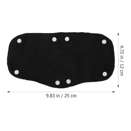 iplusmile 10pcs Hard Hat Sweatband Replacement Sweatband Liner Reusable Safety Hat Sweatband Snap Moisture Wicking Pad Accessories Replacement For under Hard Hat Helmet