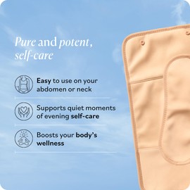 Sky Organics 16oz Castor Oil w/Wraps | Reusable Organic Castor Oil Pack to Boost Body's Wellness, Encourage Rest & Relaxation | Adjustable Elastic Straps Cotton Durable Easy to Use