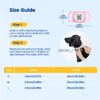 PawView Leather Padded Dog Collar & Smart AirTag Holder- Soft