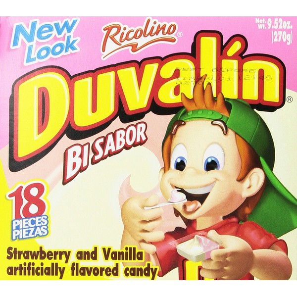 Duvalin Candy Creams Strawberry-Vanilla, 18-count (Pack of 1)