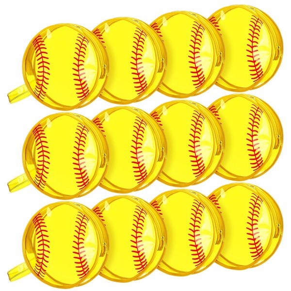 Reginary 12 Pcs Softball Cosmetic Bag Gifts Accessories for Makeup