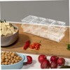 LABRIMP 2 Sets Clear Spice Jars with Lid Spoon Space