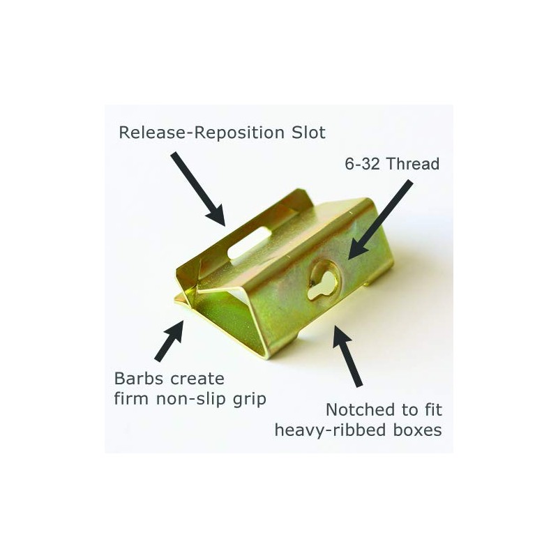 G-Clip 10-Pack - Fix Loose Outlets and Switches Electrical Wall