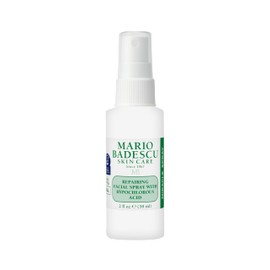 Mario Badescu Repairing HOCl Facial Spray with Hypochlorous Acid – Soothes & Hydrates Angry, Irritated Skin, Reduce Redness & Flare-Ups – pH Balancing, Non-Irritating Cleanser, Fragrance-Free, 2 Fl Oz