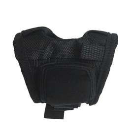 Diving Flashlight Glove, Hand Flashlight Holster Adjustable Portable Underwater Torch Flashlight Holder for 25-33mm Flashlight