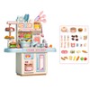 Simulated Kitchen Counter Toy Realistic Electronic Pretend Kitchen Counter for
