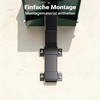 Wiltec Wall Mount Black 50 x 120 x 250 mm