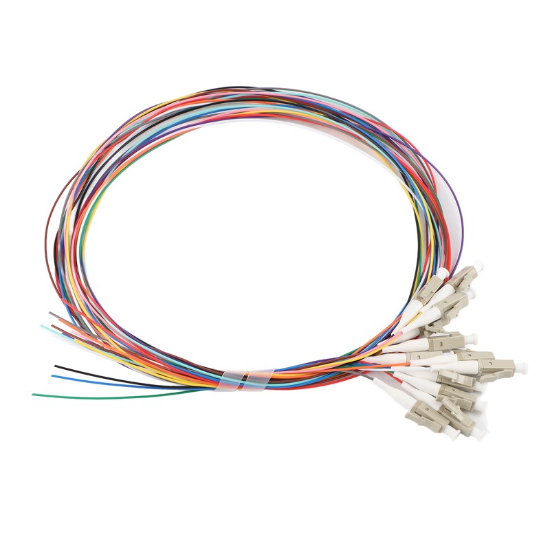 Fiber Pigtail Cable Multimode 12-Cores LC/UPC-62.5/125 with PVC Outer Shell