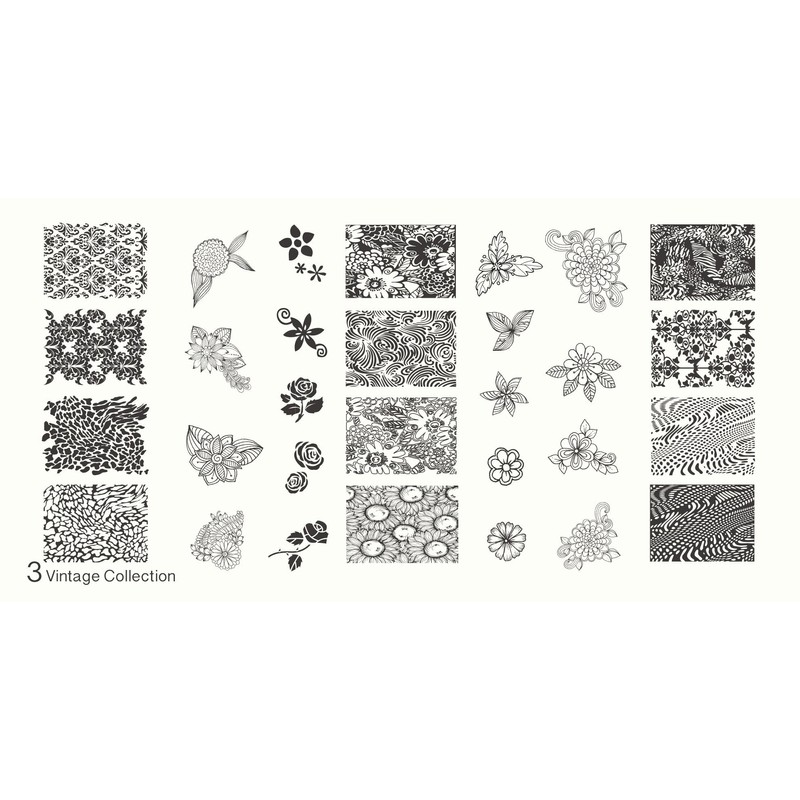 MoYou Plates XL Vintage Collection 3