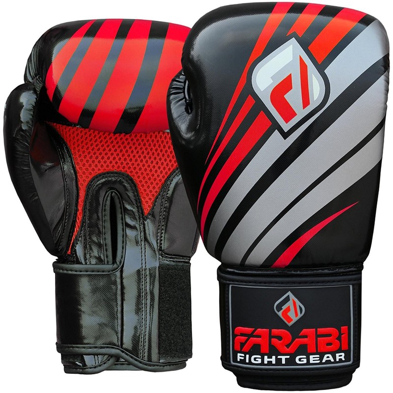 Farabi Boxing Gloves Training Sparring Punching Bag Focus Pads Training