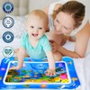 TOPJOWGA Water Mat Baby, Baby Water Play Mat, Inflatable Play
