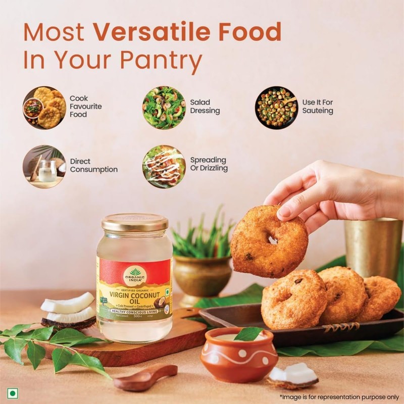 India-Organic's Virgin Coconut Oil, 500ml