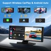 10.26’’ Portable Wireless Apple CarPlay Screen for Car, Portable Car