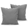 Dreamzie - Set of 2 Pillowcases - Anthracite Grey -